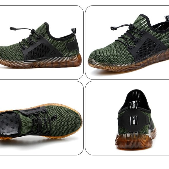 Unisex Work Sneakers Breathable/Comfortable Shoes - Picture 13 of 14